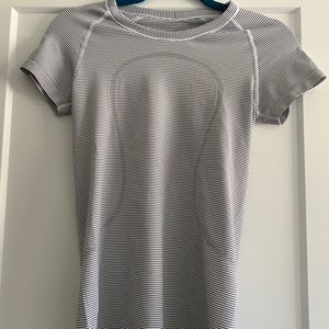 Lululemon striped t shirt